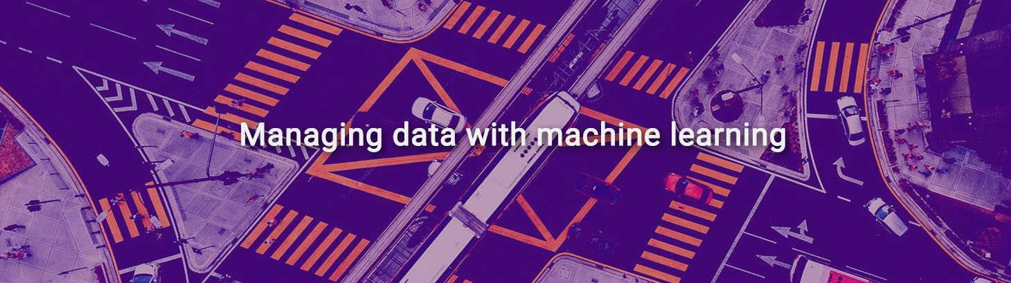Managing data with machine learning